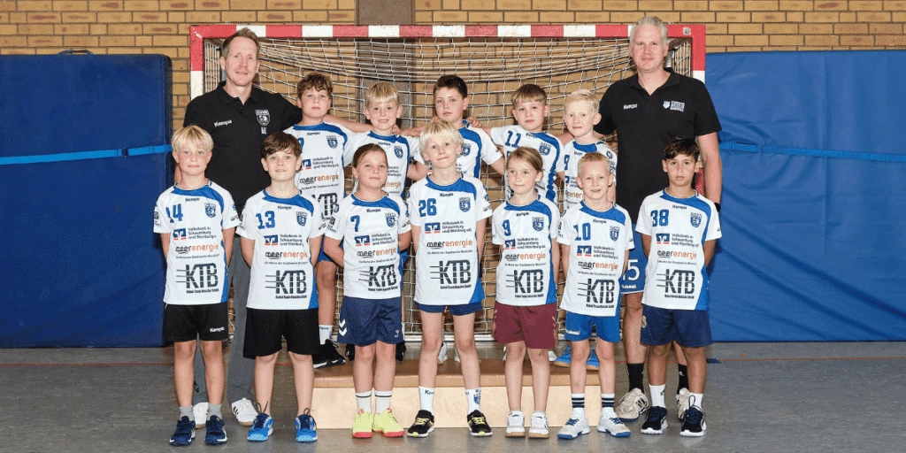 Minis A der GIW Meerhandball